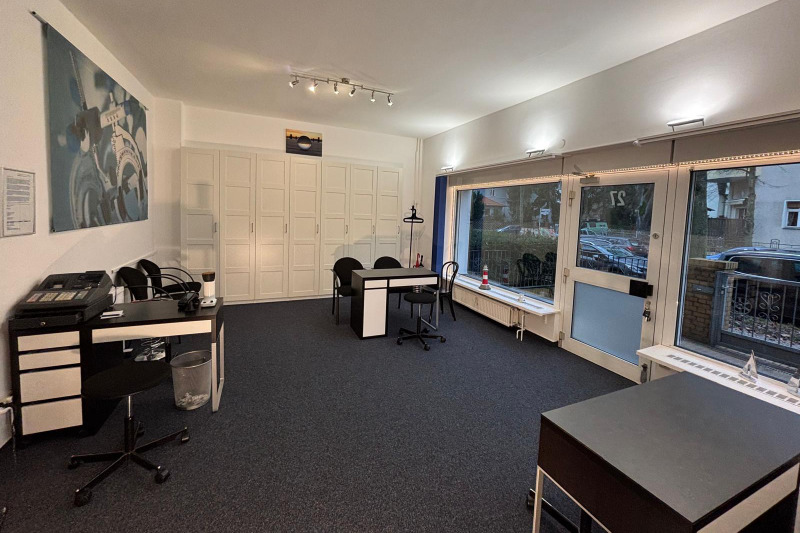 Interior view of the Praxis für Winkelfehlsichtigkeit